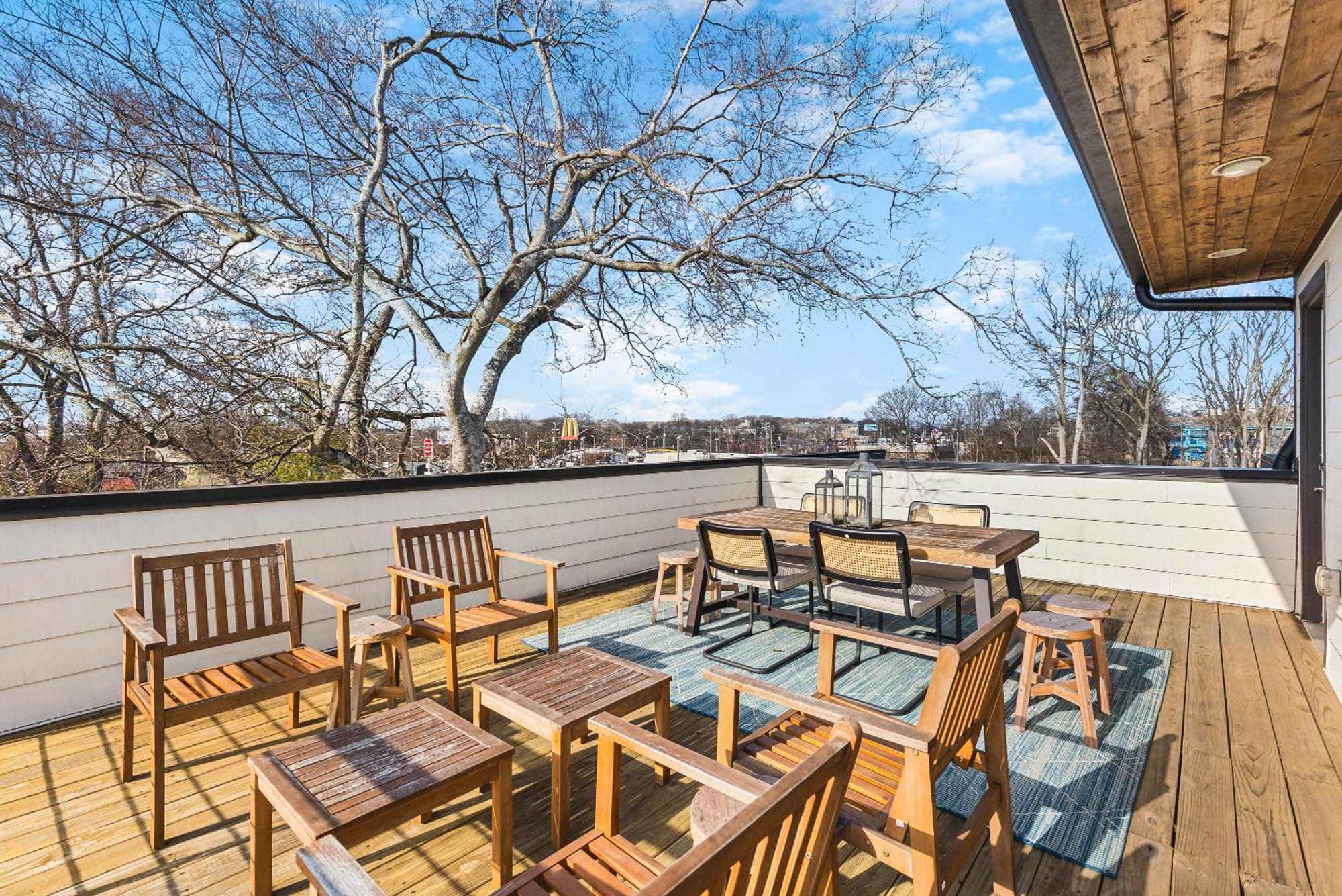 Modern Luxury Rooftop Deck, 3 Mi To Downtown Nashville Exterior photo