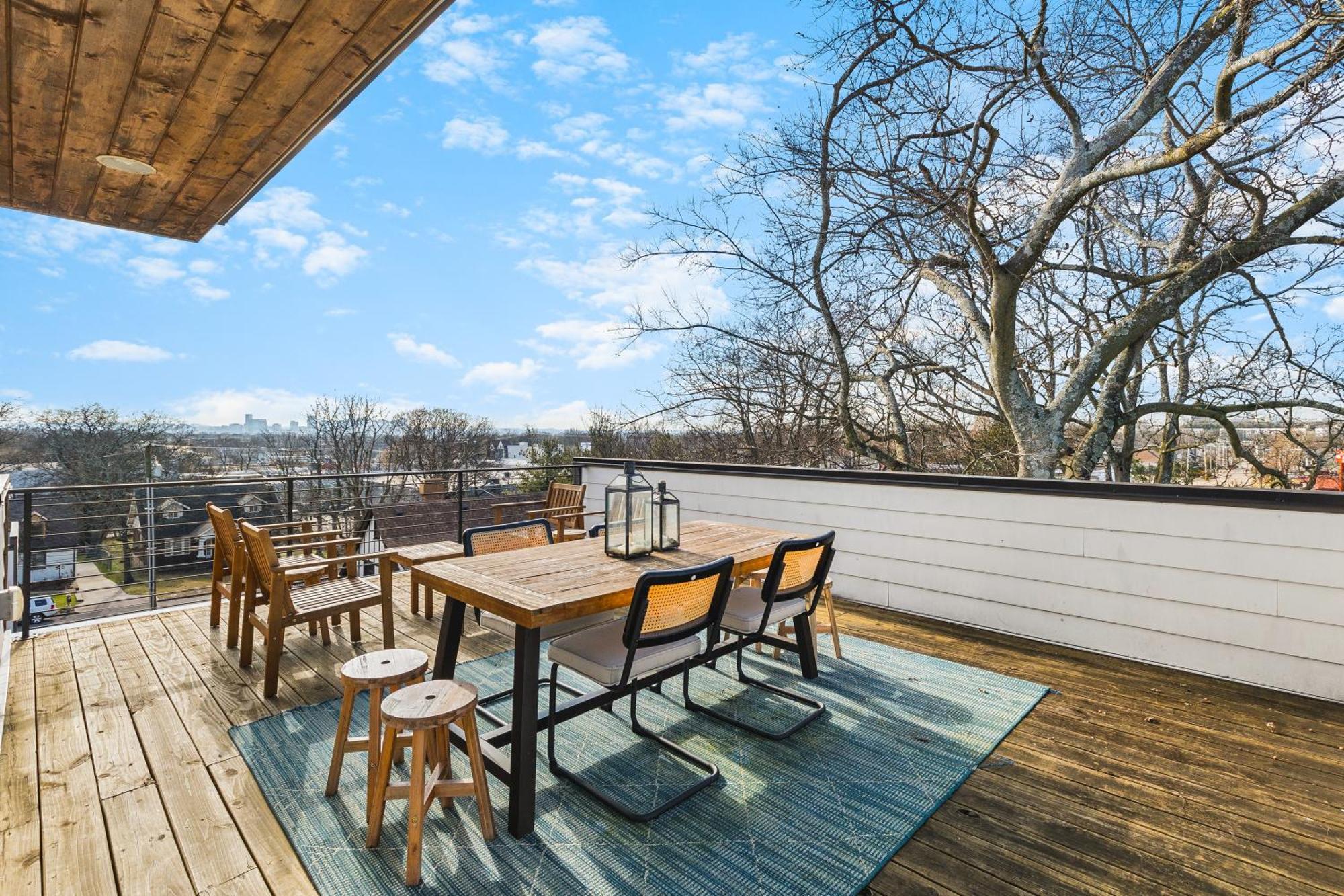 Modern Luxury Rooftop Deck, 3 Mi To Downtown Nashville Exterior photo