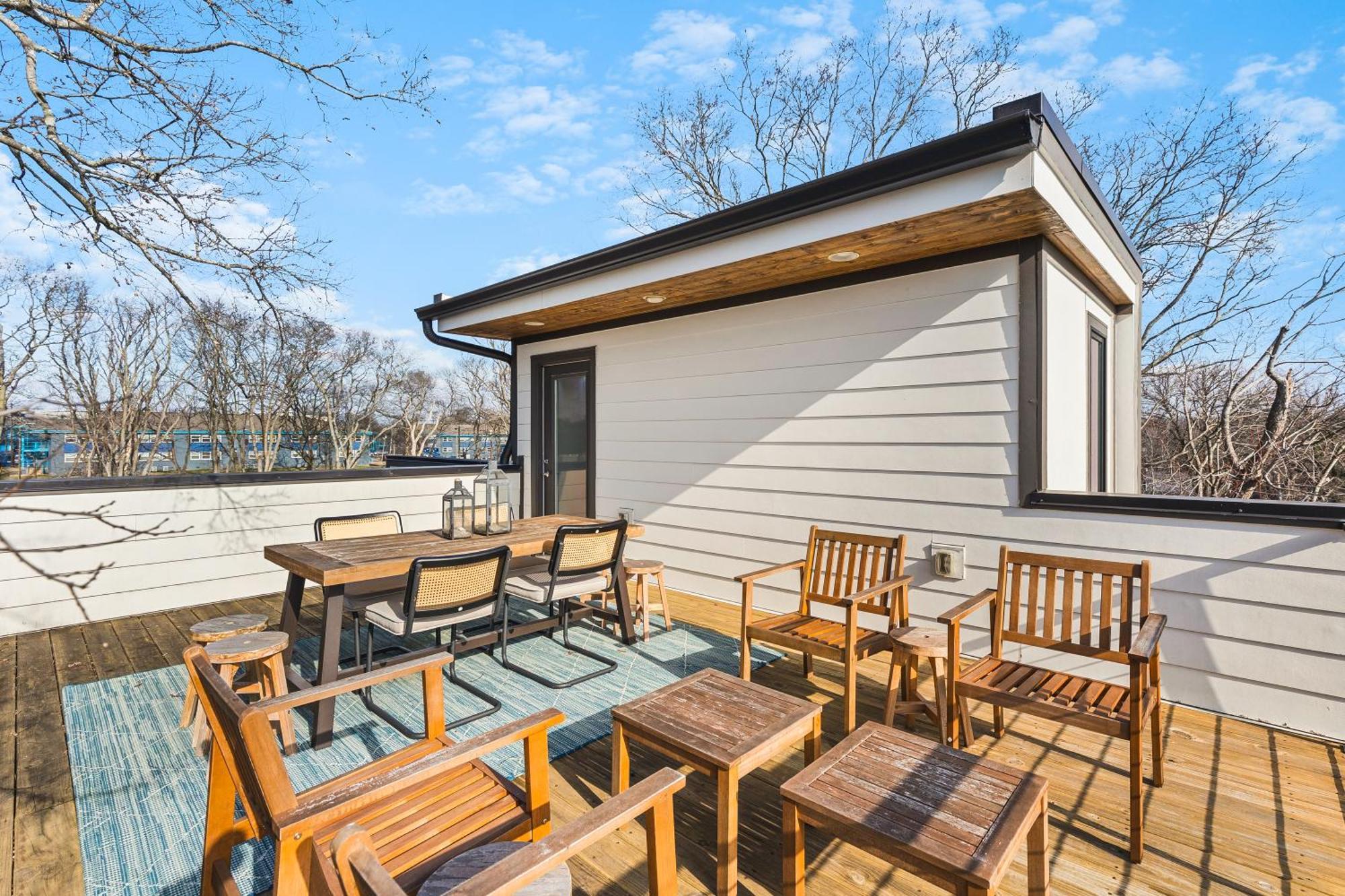 Modern Luxury Rooftop Deck, 3 Mi To Downtown Nashville Exterior photo